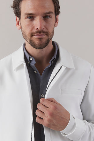 Homme Clinical Jacket   White