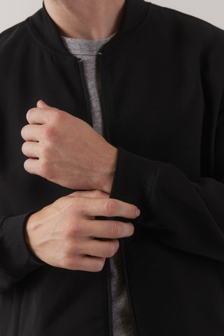 Monaco Clinical Jacket   Black