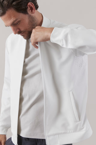 Monaco Clinical Jacket   White