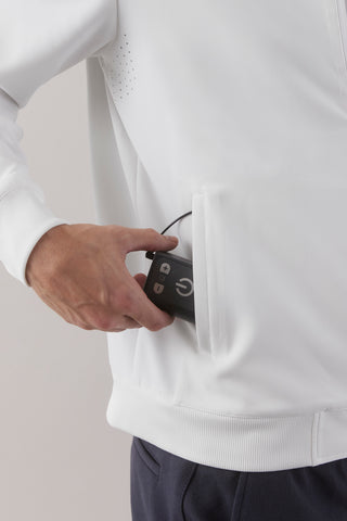 Monaco Clinical Jacket   White
