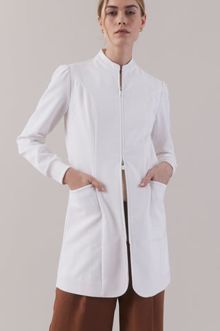 Femme Clinical Jacket  White