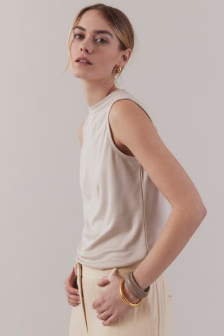 Funnel Neck Tank   Oyster