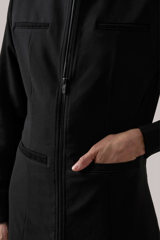 Jewel Clinical Jacket   Black